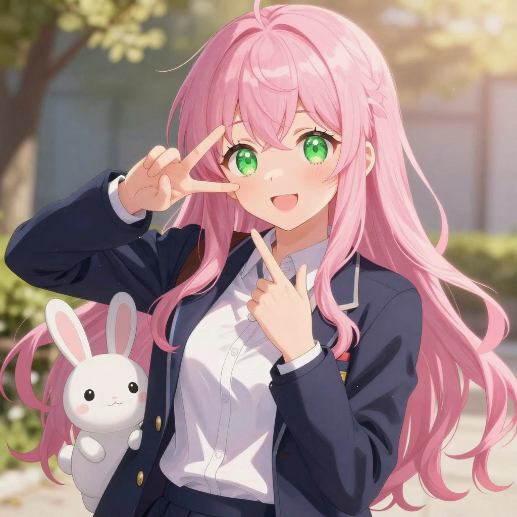 Teal anime album art
